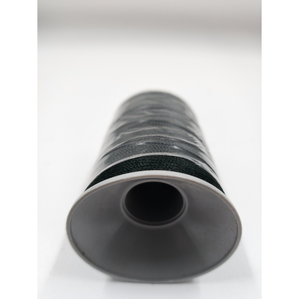 Industrial Strength Sewing Thread Spool Forest Green Dark Charcoal 4.25 Inch - Picture 3 of 5